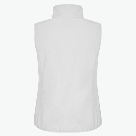 Clique Classic Softshell Vest Women - Wit Softshell Jas Clique