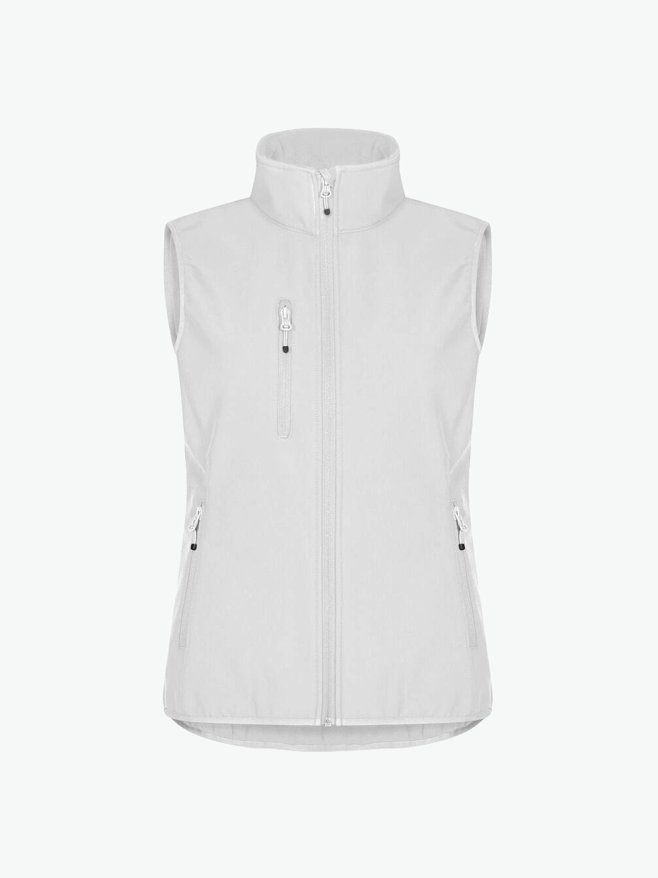 Clique Classic Softshell Vest Women - Wit Softshell Jas Clique XS