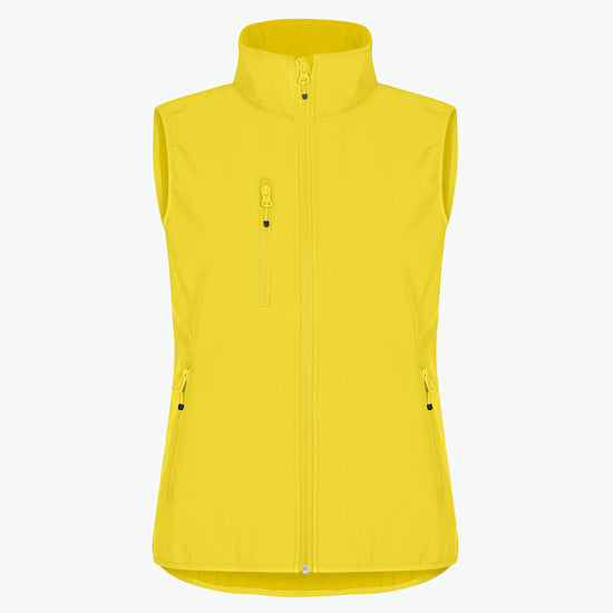 Clique Classic Softshell Vest Women - Lemon Softshell Jas Clique XS