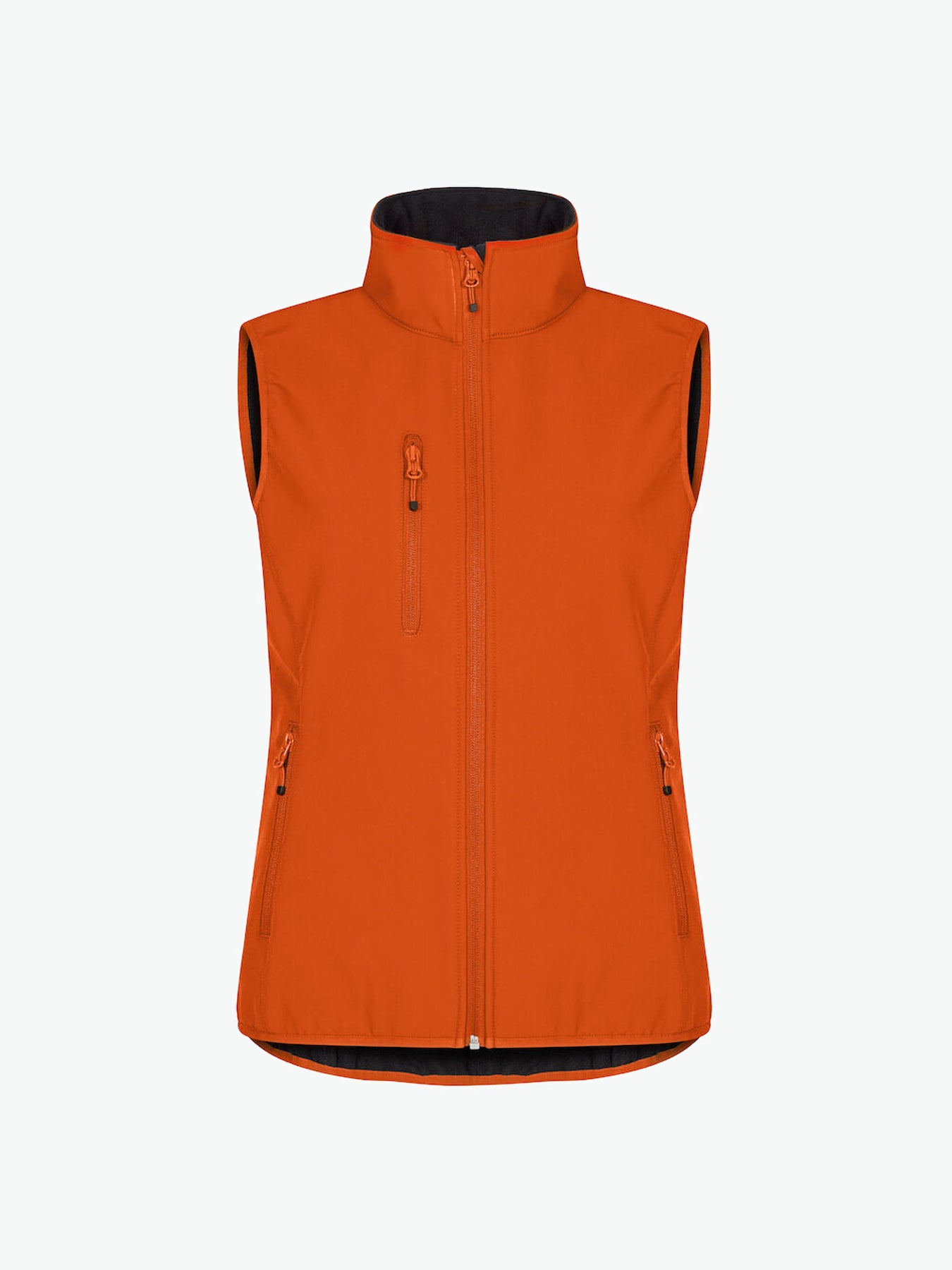 Clique Classic Softshell Vest Women - Diep Oranje Softshell Jas Clique XS