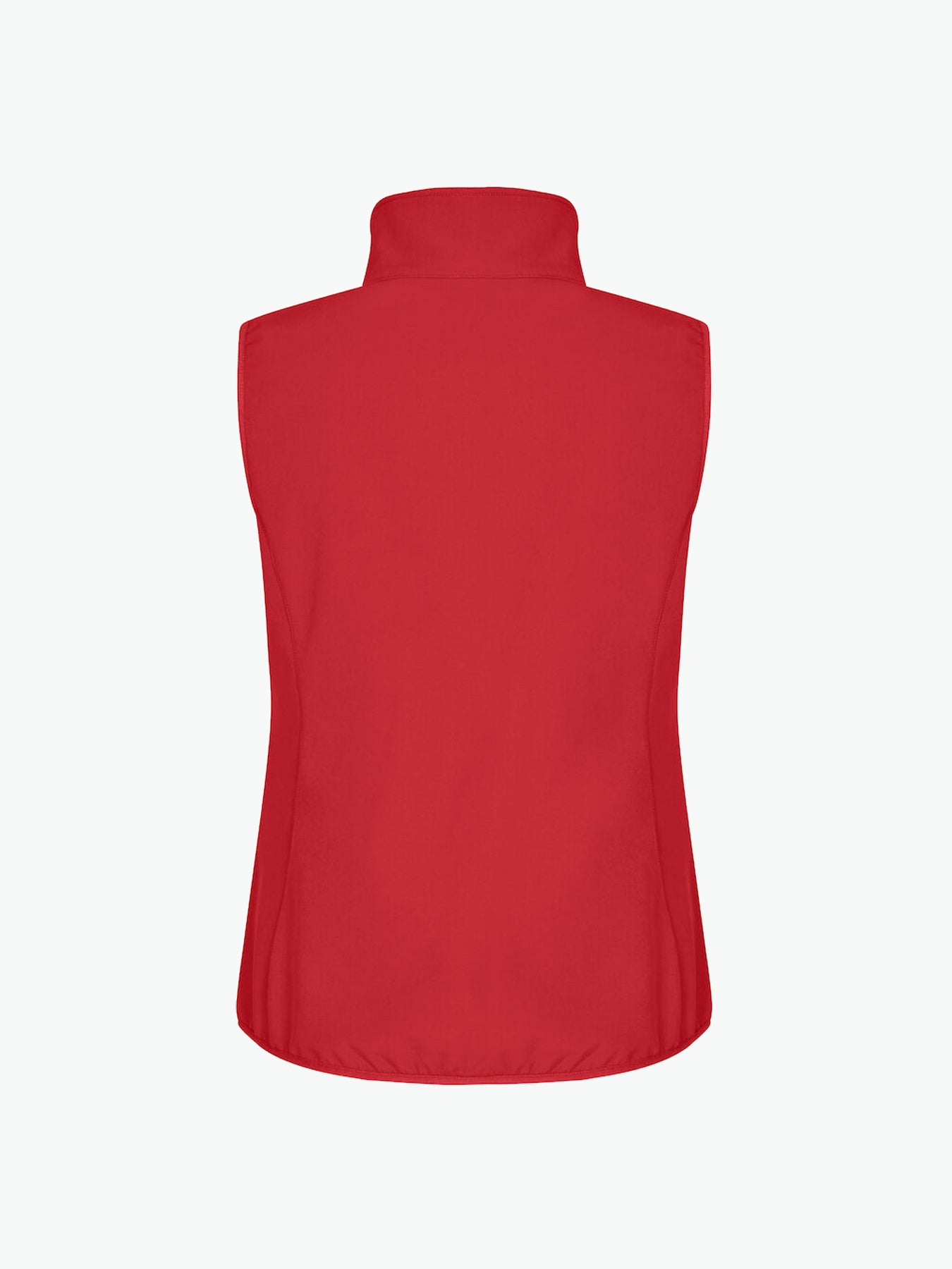 Clique Classic Softshell Vest Women - Rood Softshell Jas Clique