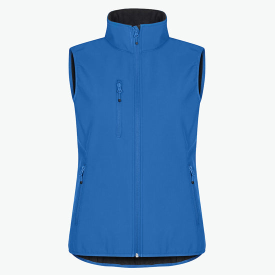 Clique Classic Softshell Vest Women - Kobalt Softshell Jas Clique XS