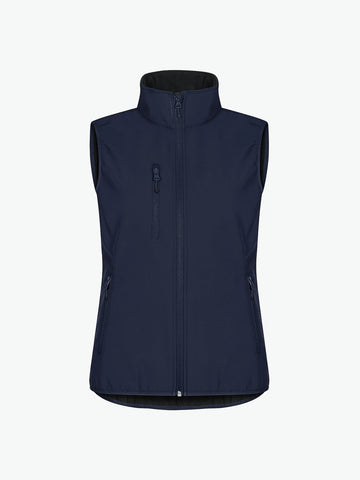 Clique Classic Softshell Vest Women - Dark Navy Softshell Jas Clique XS