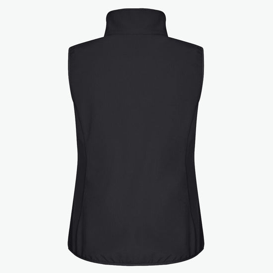 Clique Classic Softshell Vest Women - Zwart Softshell Jas Clique