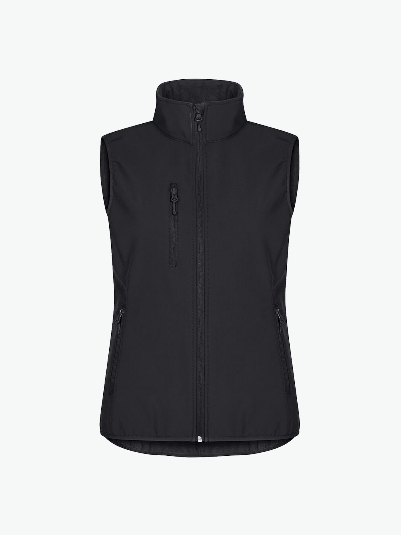 Clique Classic Softshell Vest Women - Zwart Softshell Jas Clique XS