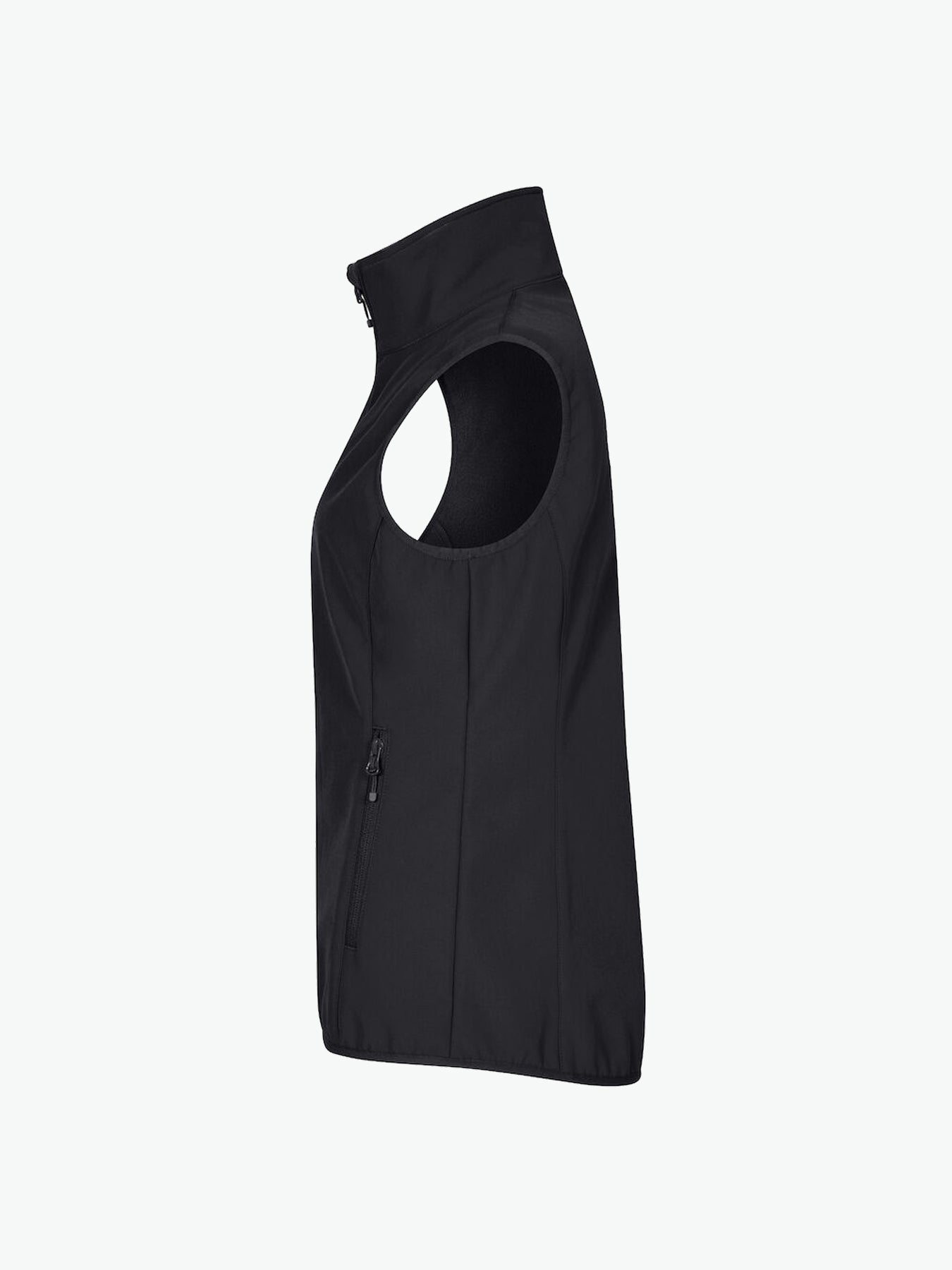 Clique Classic Softshell Vest Women - Zwart Softshell Jas Clique