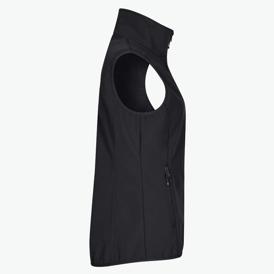 Clique Classic Softshell Vest Women - Zwart Softshell Jas Clique