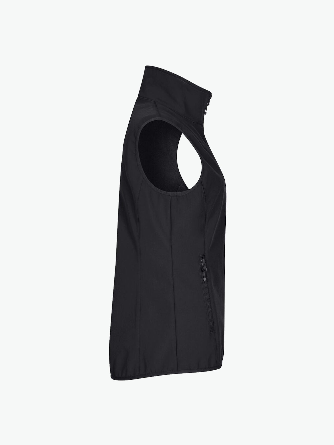 Clique Classic Softshell Vest Women - Zwart Softshell Jas Clique
