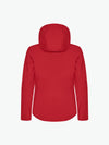 Clique Classic Softshell Hoody Jacket Women - Rood Softshell Jas Clique