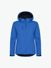 Clique Classic Softshell Hoody Jacket Women - Kobalt Softshell Jas Clique XS