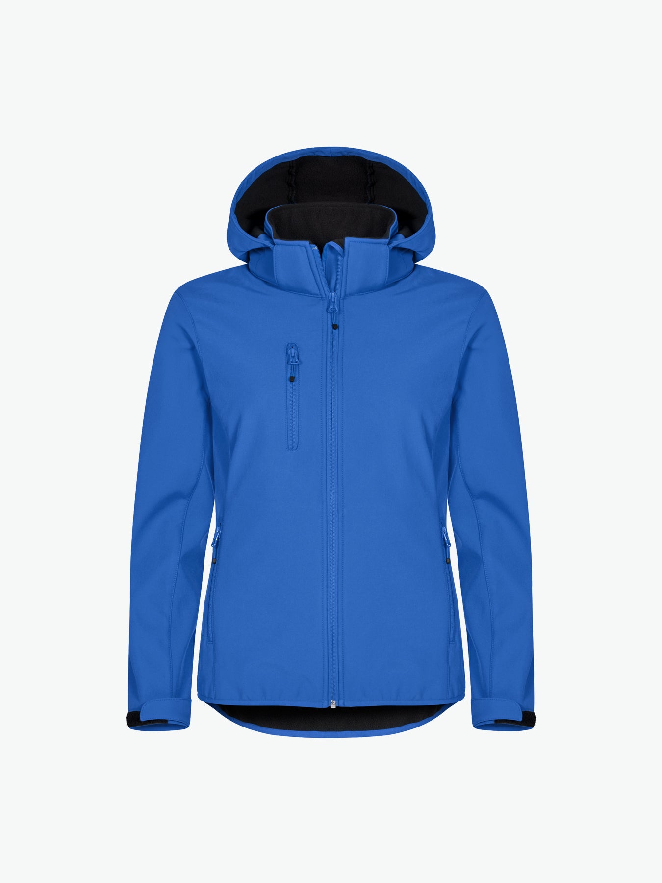 Clique Classic Softshell Hoody Jacket Women - Kobalt Softshell Jas Clique XS