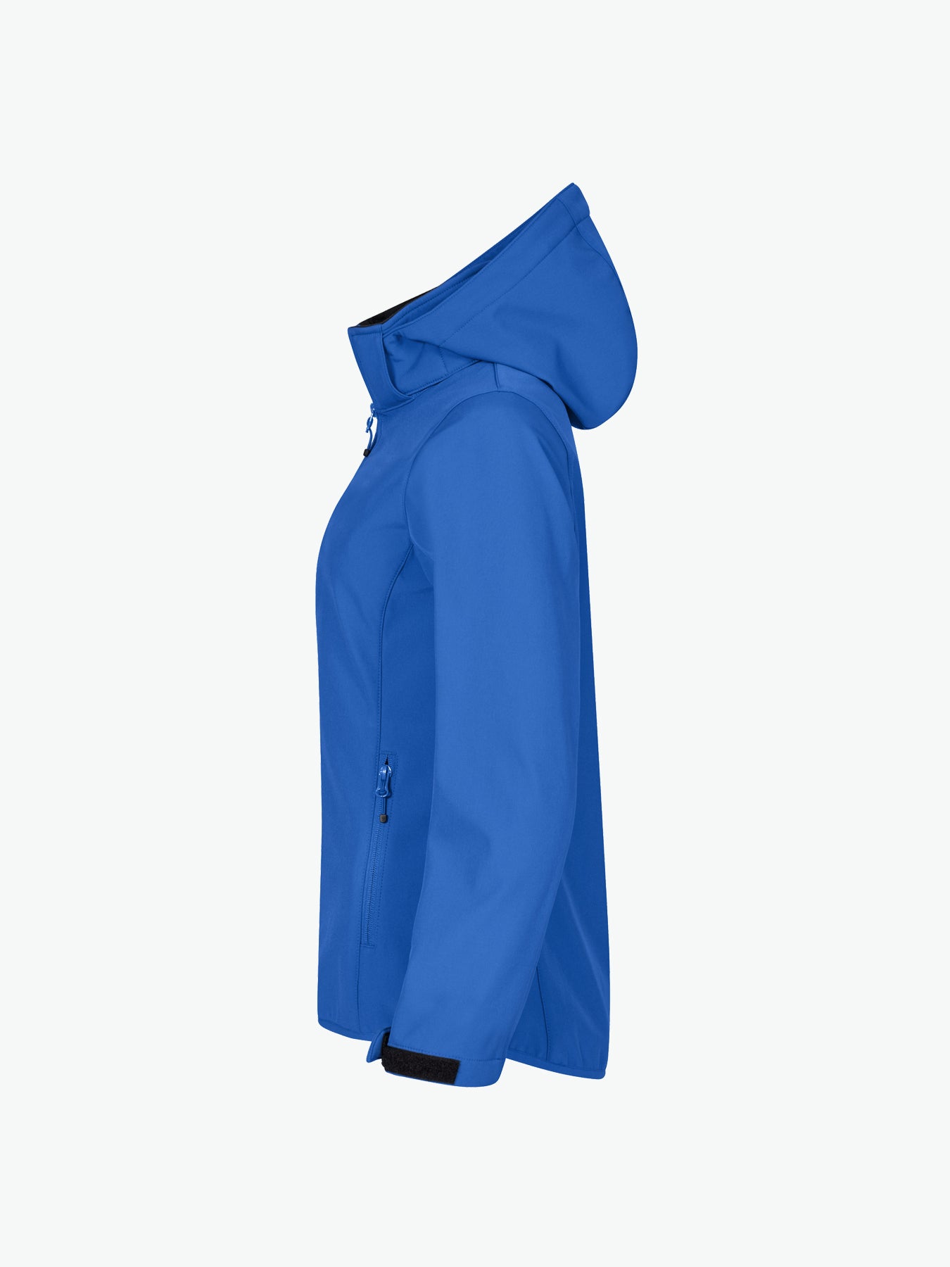 Clique Classic Softshell Hoody Jacket Women - Kobalt Softshell Jas Clique