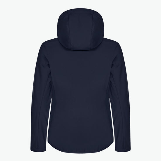 Clique Classic Softshell Hoody Jacket Women - Dark Navy Softshell Jas Clique