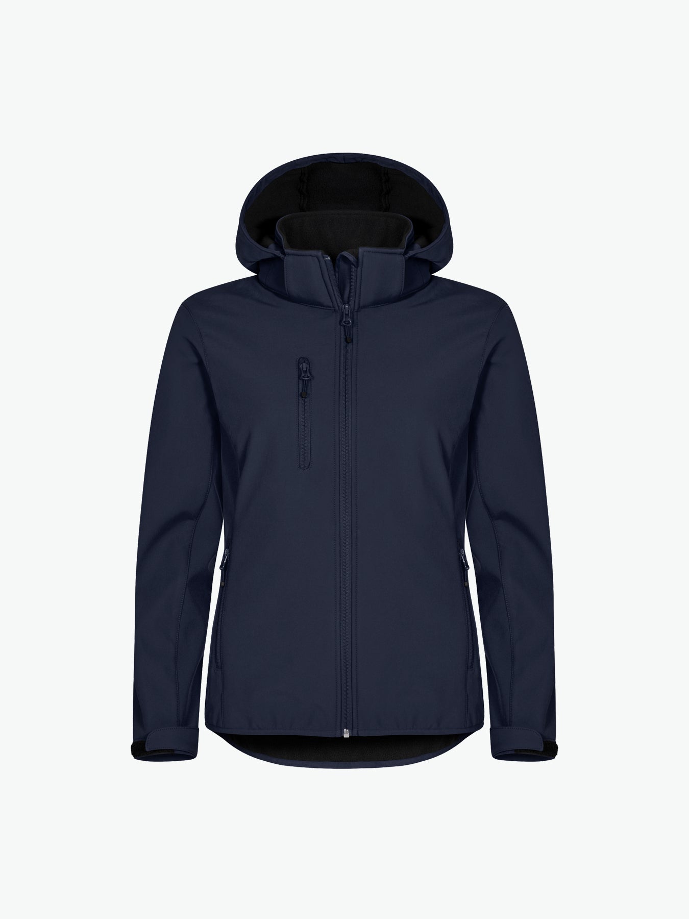Clique Classic Softshell Hoody Jacket Women - Dark Navy Softshell Jas Clique XS