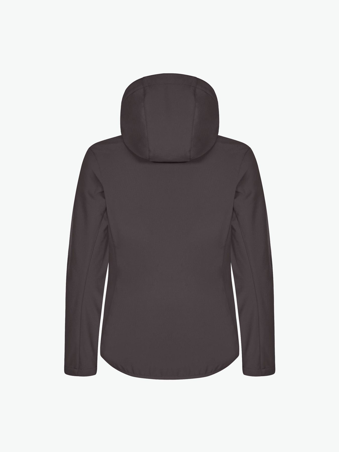 Clique Classic Softshell Hoody Jacket Women - Donkergrijs Softshell Jas Clique