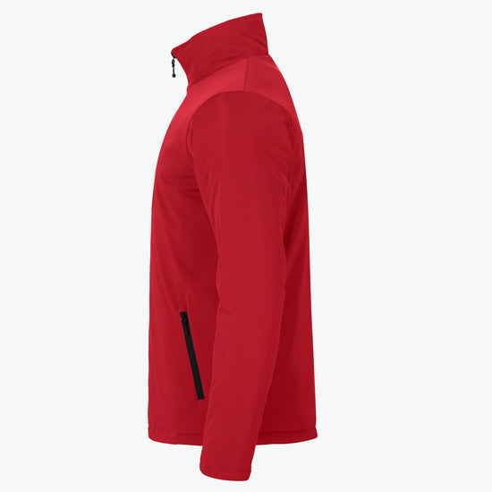 Clique Padded Softshell Jacket - Rood Softshell Jas Clique