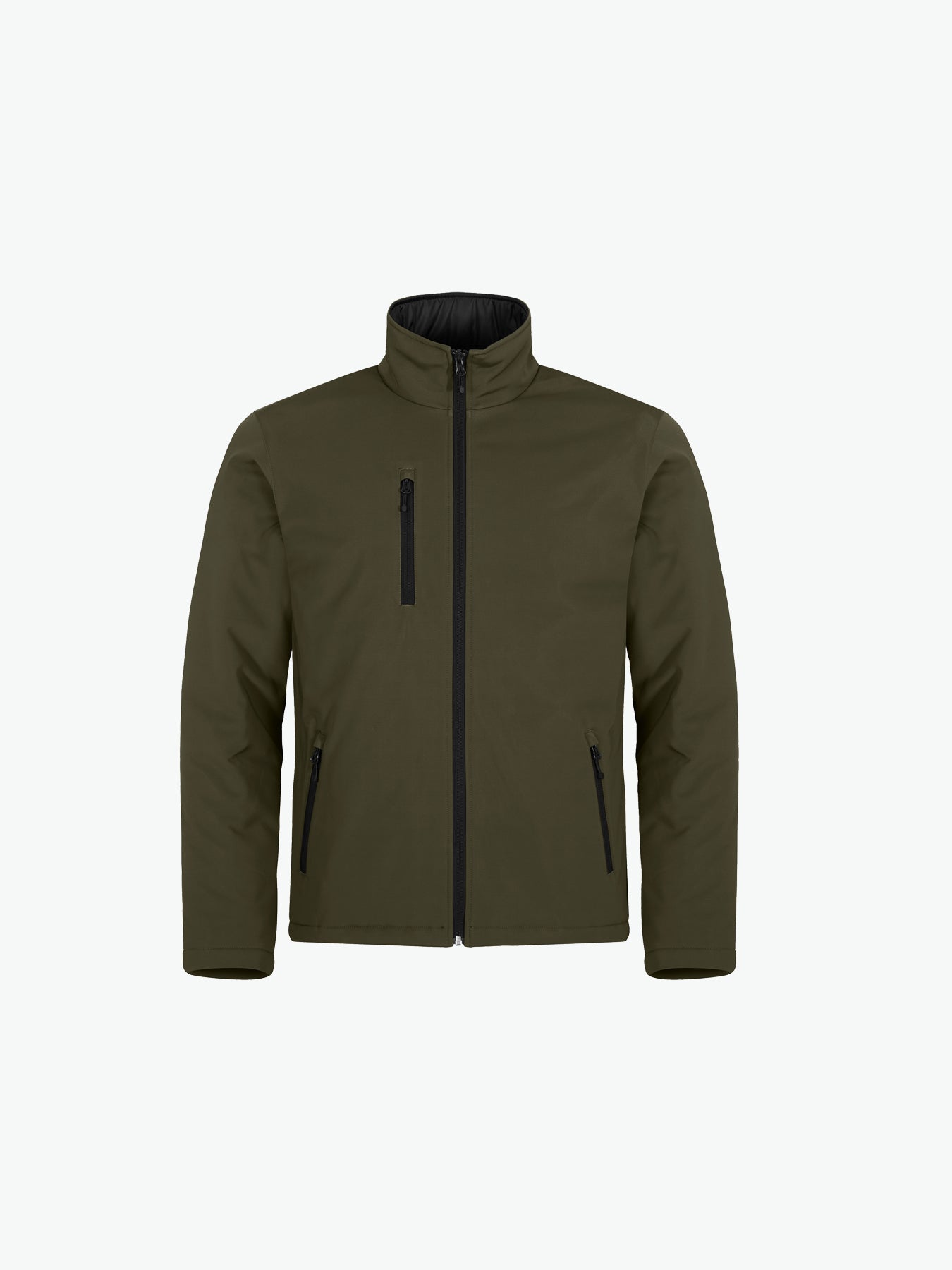 Clique Padded Softshell Jacket - Mistgroen Softshell Jas Clique XS
