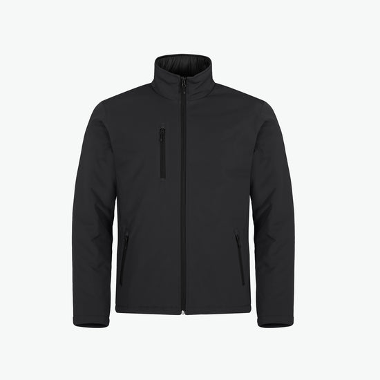 Clique Padded Softshell Jacket - Zwart Softshell Jas Clique XS