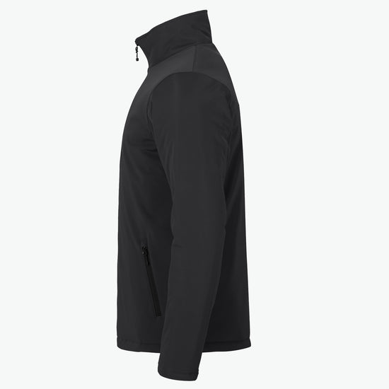 Clique Padded Softshell Jacket - Zwart Softshell Jas Clique