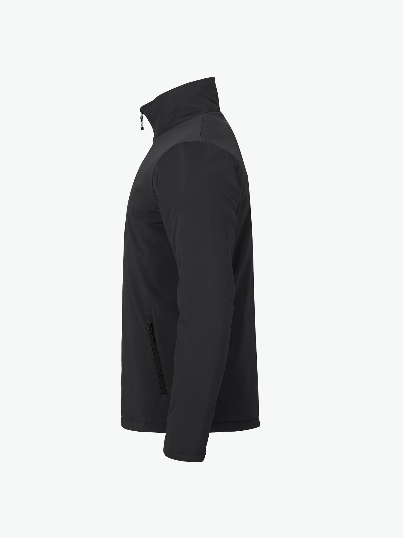 Clique Padded Softshell Jacket - Zwart Softshell Jas Clique
