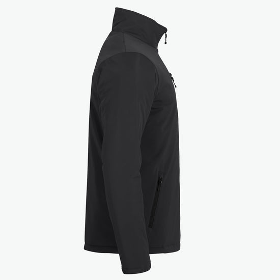 Clique Padded Softshell Jacket - Zwart Softshell Jas Clique