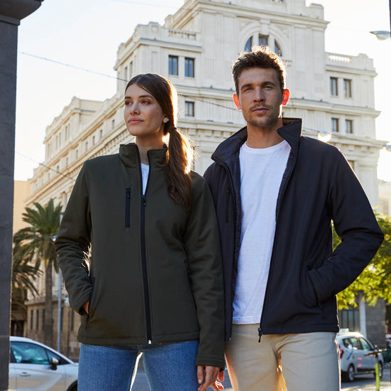 Clique Padded Softshell Jacket Women - Rood Softshell Jas Clique