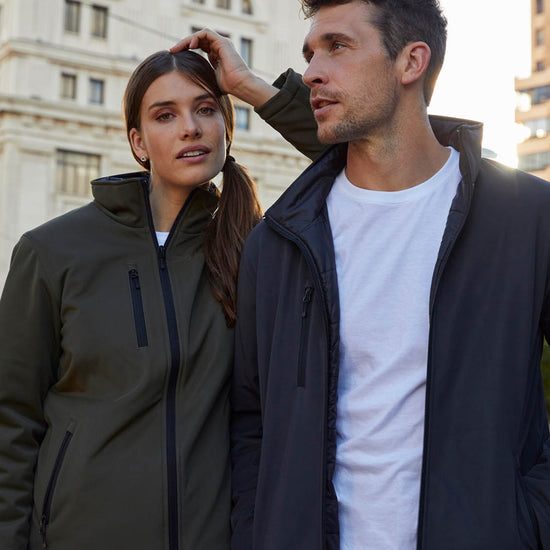 Clique Padded Softshell Jacket Women - Rood Softshell Jas Clique