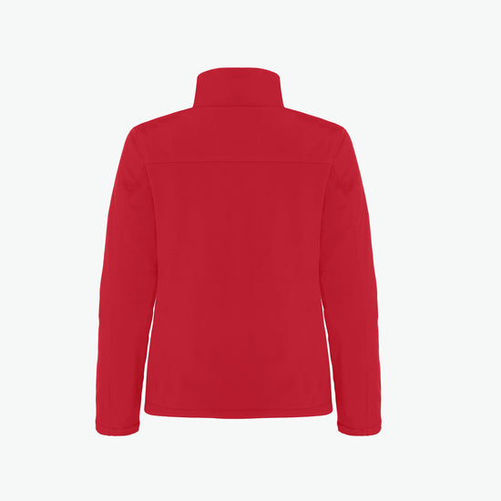 Clique Padded Softshell Jacket Women - Rood Softshell Jas Clique