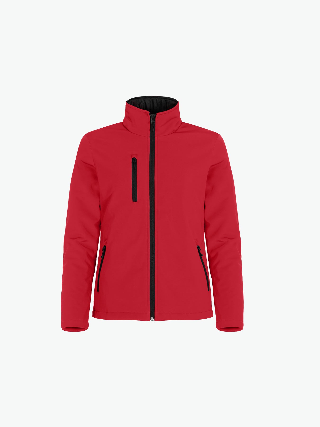Clique Padded Softshell Jacket Women - Rood Softshell Jas Clique XS