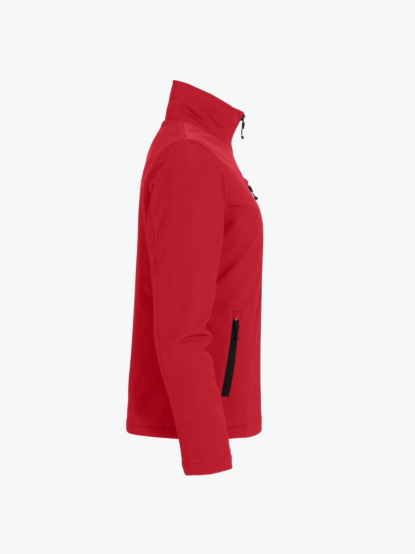 Clique Padded Softshell Jacket Women - Rood Softshell Jas Clique