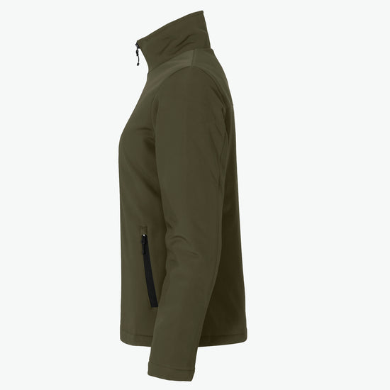 Clique Padded Softshell Jacket Women - Mistgroen Softshell Jas Clique