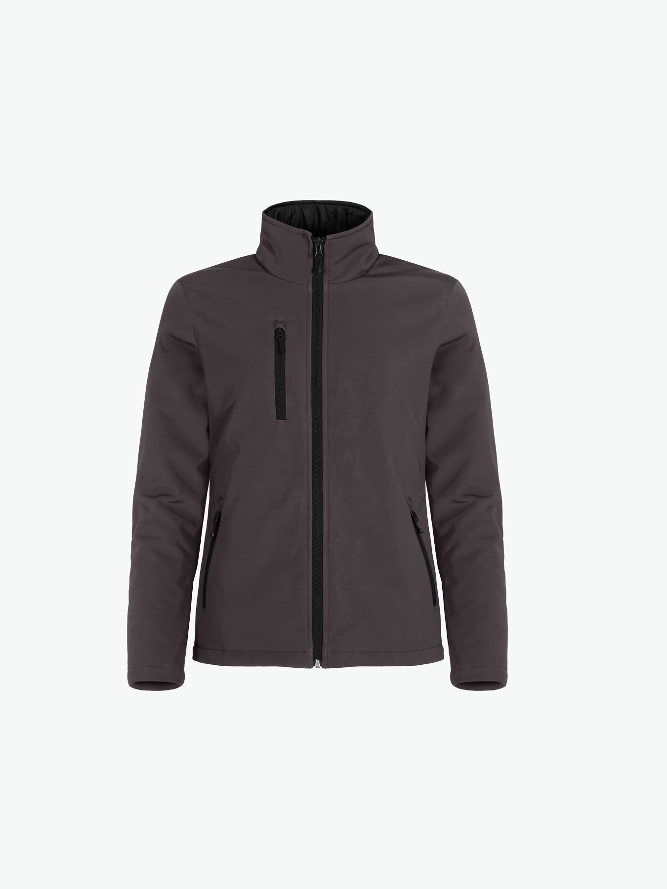 Clique Padded Softshell Jacket Women - Donkergrijs Softshell Jas Clique XS