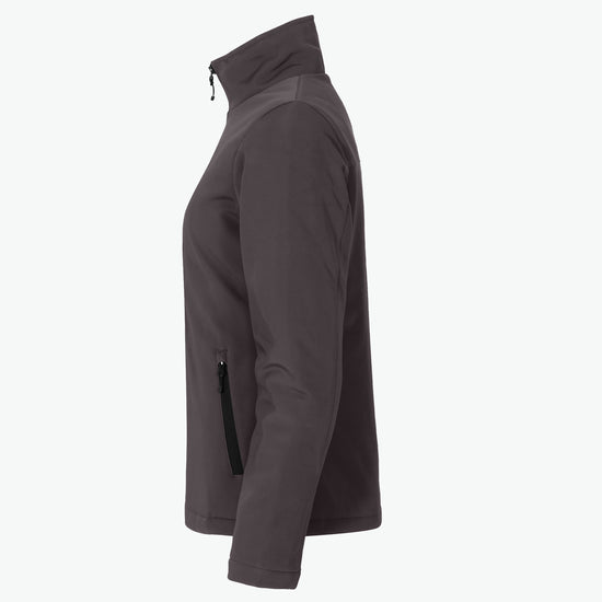 Clique Padded Softshell Jacket Women - Donkergrijs Softshell Jas Clique