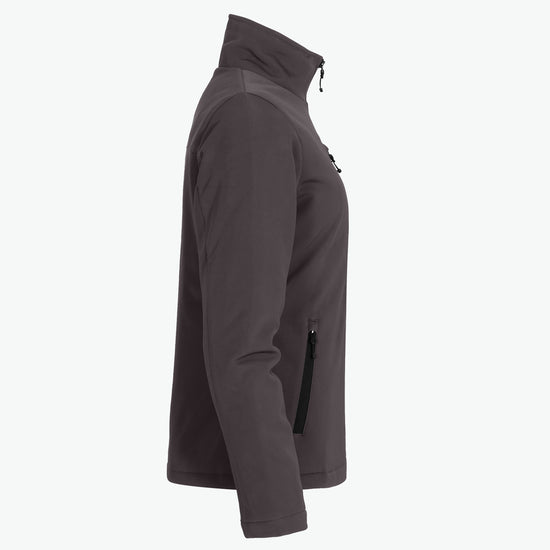 Clique Padded Softshell Jacket Women - Donkergrijs Softshell Jas Clique
