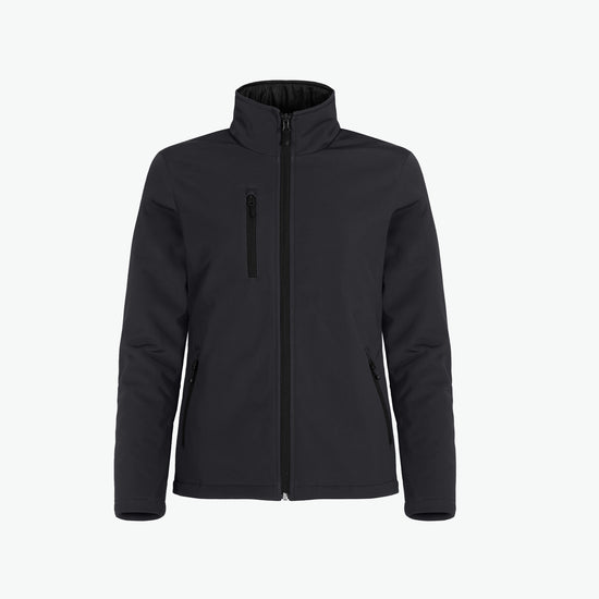 Clique Padded Softshell Jacket Women - Zwart Softshell Jas Clique XS
