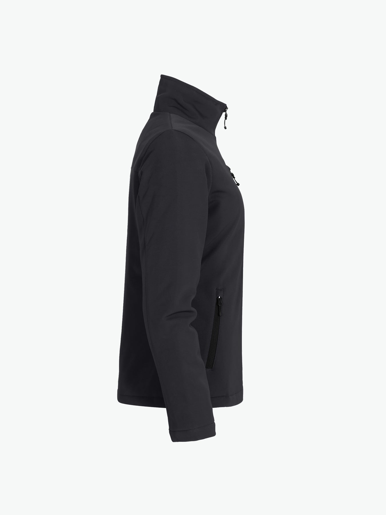 Clique Padded Softshell Jacket Women - Zwart Softshell Jas Clique