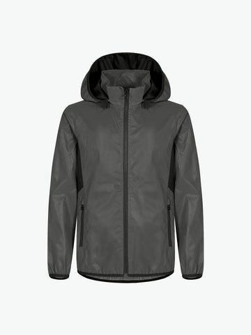 Clique Willmar Junior - Reflectie Grijs Windbreaker Clique 110/120