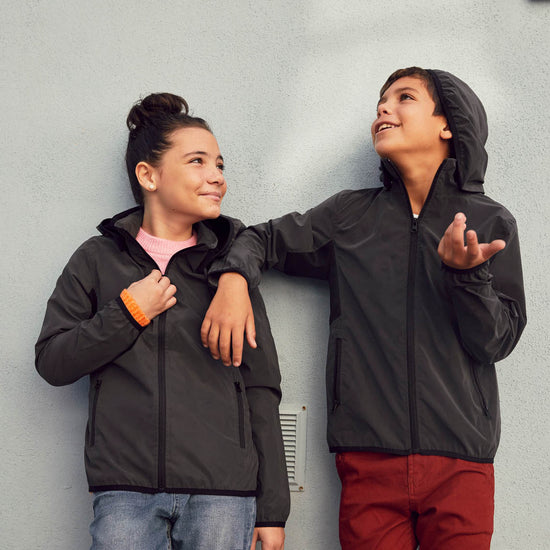 Clique Willmar Junior - Reflectie Grijs Windbreaker Clique