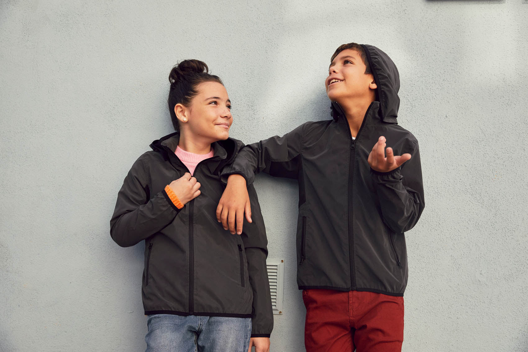 Clique Willmar Junior - Reflectie Grijs Windbreaker Clique