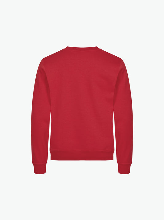 Clique Miami Roundneck - Rood Sweater Clique