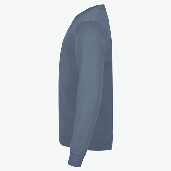 Clique Miami Roundneck - Staalblauw Sweater Clique