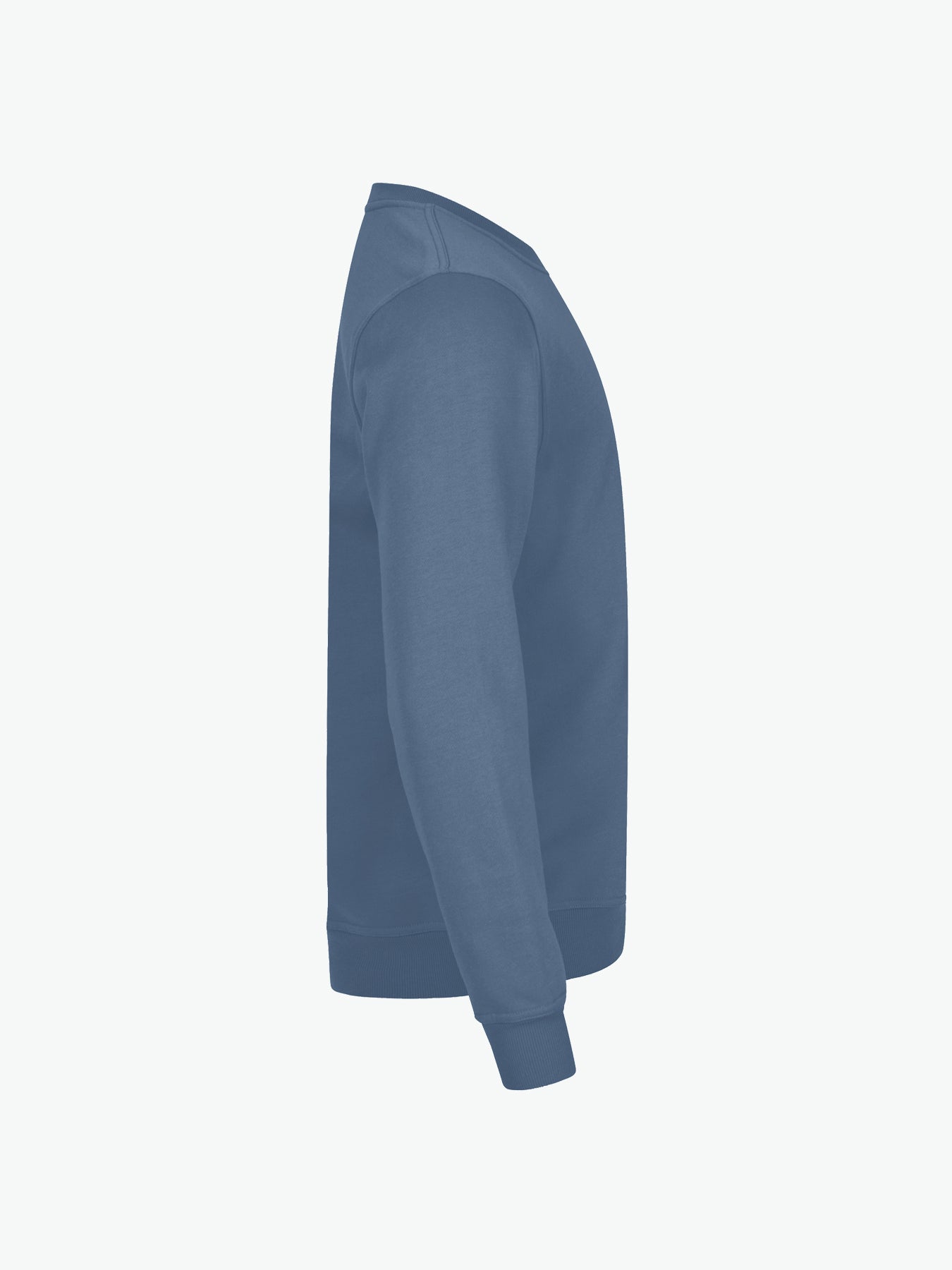 Clique Miami Roundneck - Staalblauw Sweater Clique
