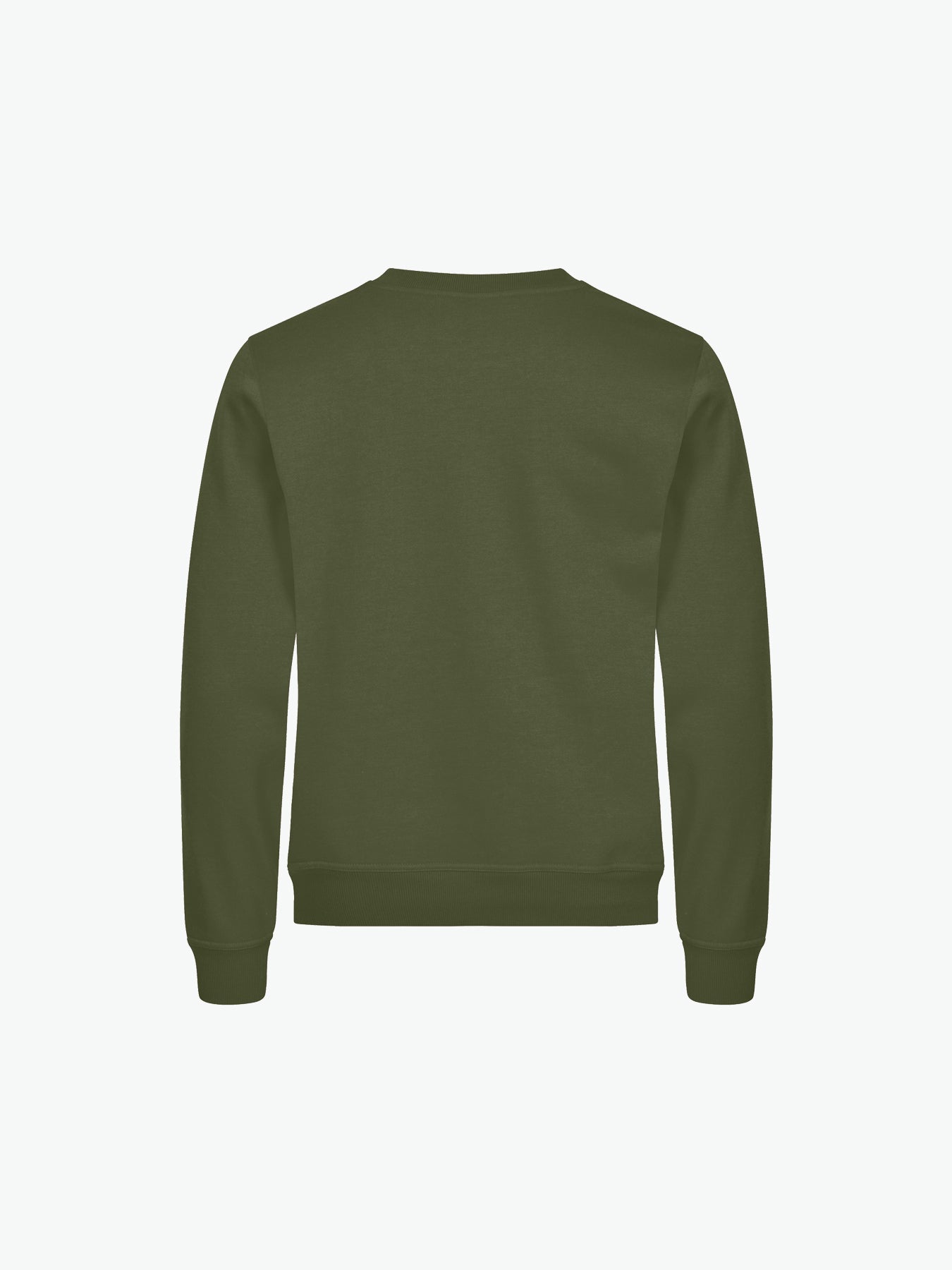 Clique Miami Roundneck - Legergroen Sweater Clique