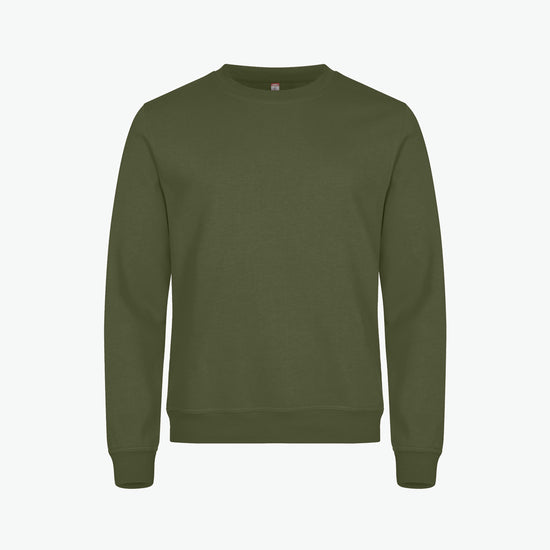 Clique Miami Roundneck - Legergroen Sweater Clique XS