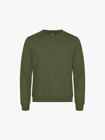 Clique Miami Roundneck - Legergroen Sweater Clique XS