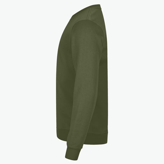 Clique Miami Roundneck - Legergroen Sweater Clique