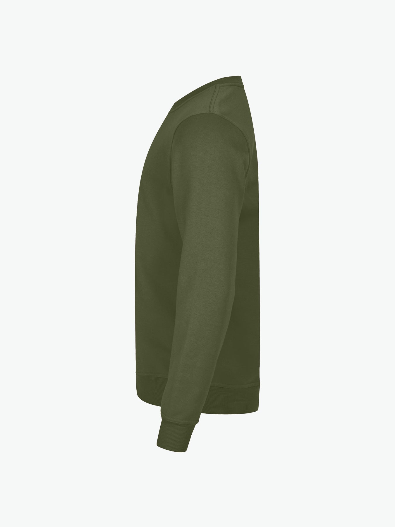 Clique Miami Roundneck - Legergroen Sweater Clique