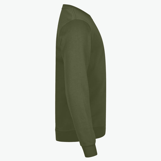 Clique Miami Roundneck - Legergroen Sweater Clique