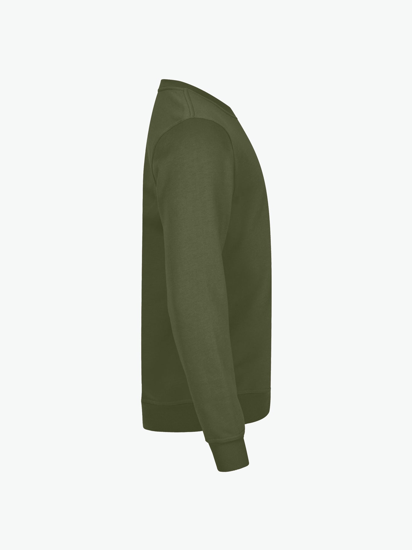 Clique Miami Roundneck - Legergroen Sweater Clique
