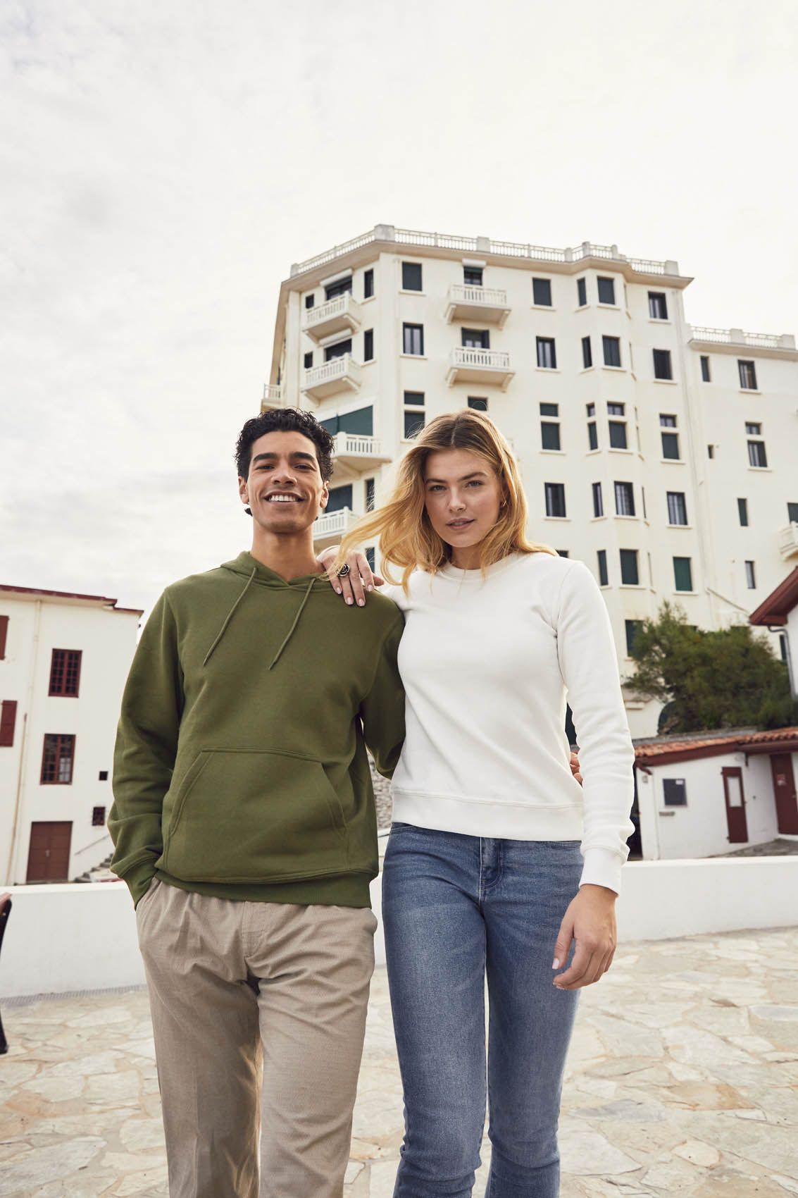 Clique Miami Roundneck - Kobalt Sweater Clique